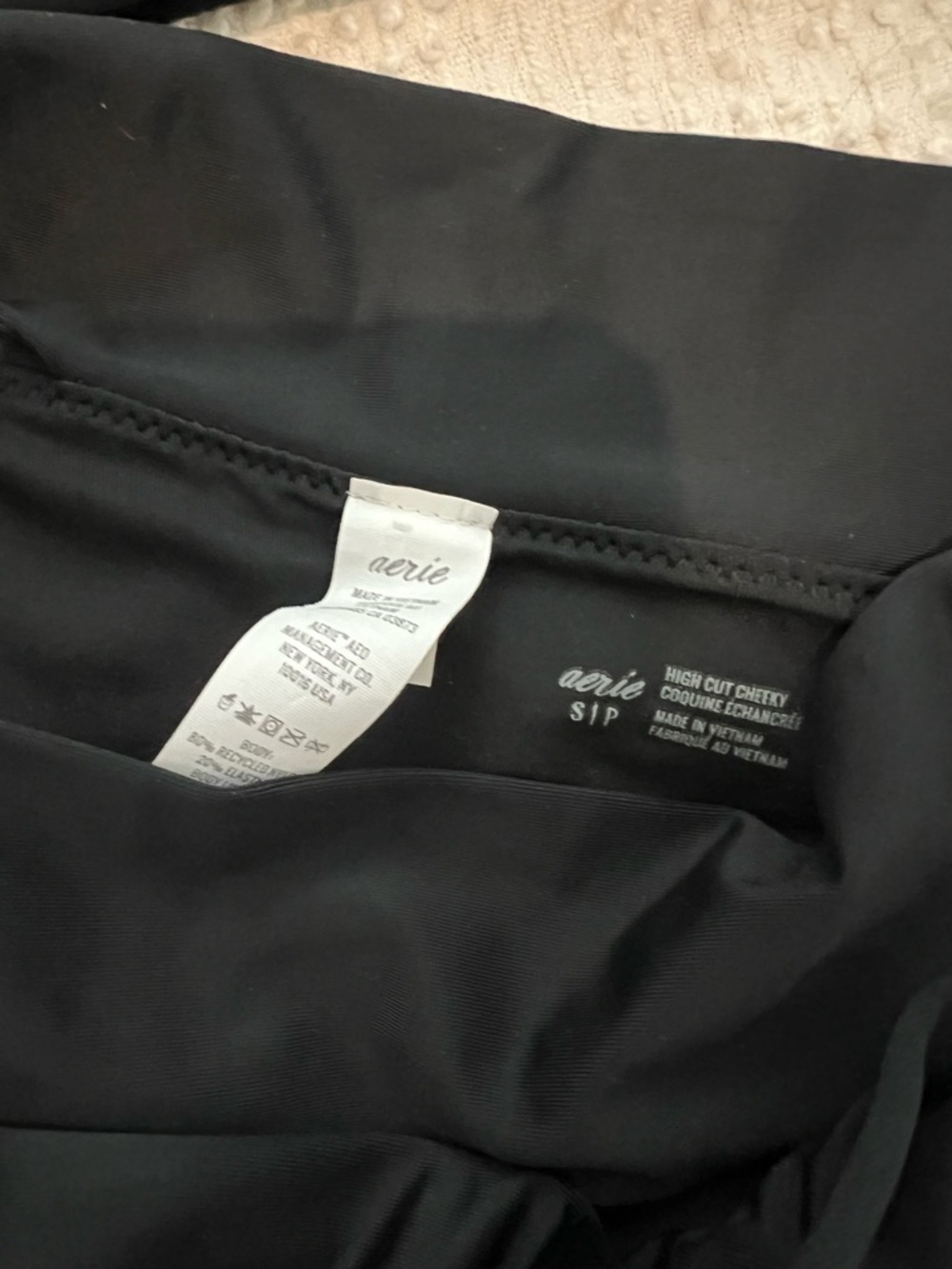 aerie Black Cutout Bikini Set - Picture 2 of 4